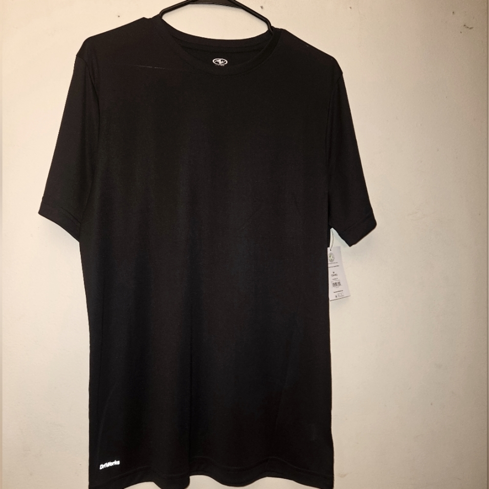 Men's Black Jersey Tshirt